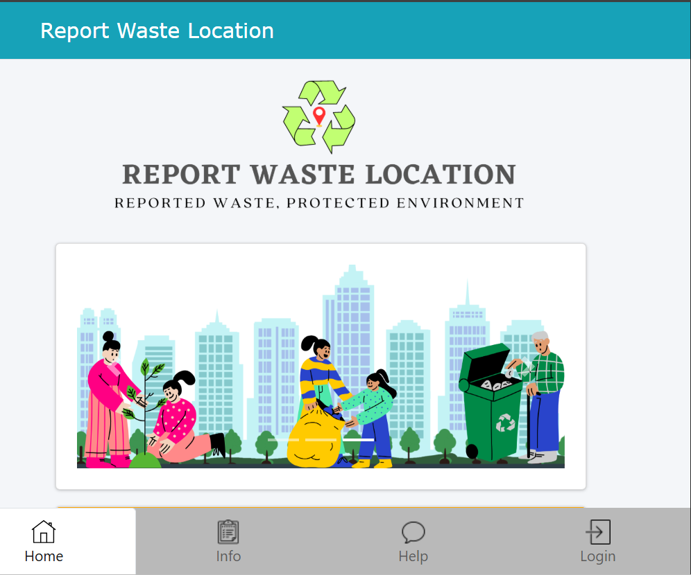 Report Waste Location